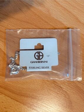 Brand new Giana bernini ankle chain 10 inch